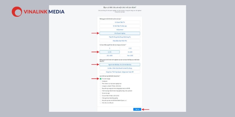 Tạo Chatbot Manychat 3